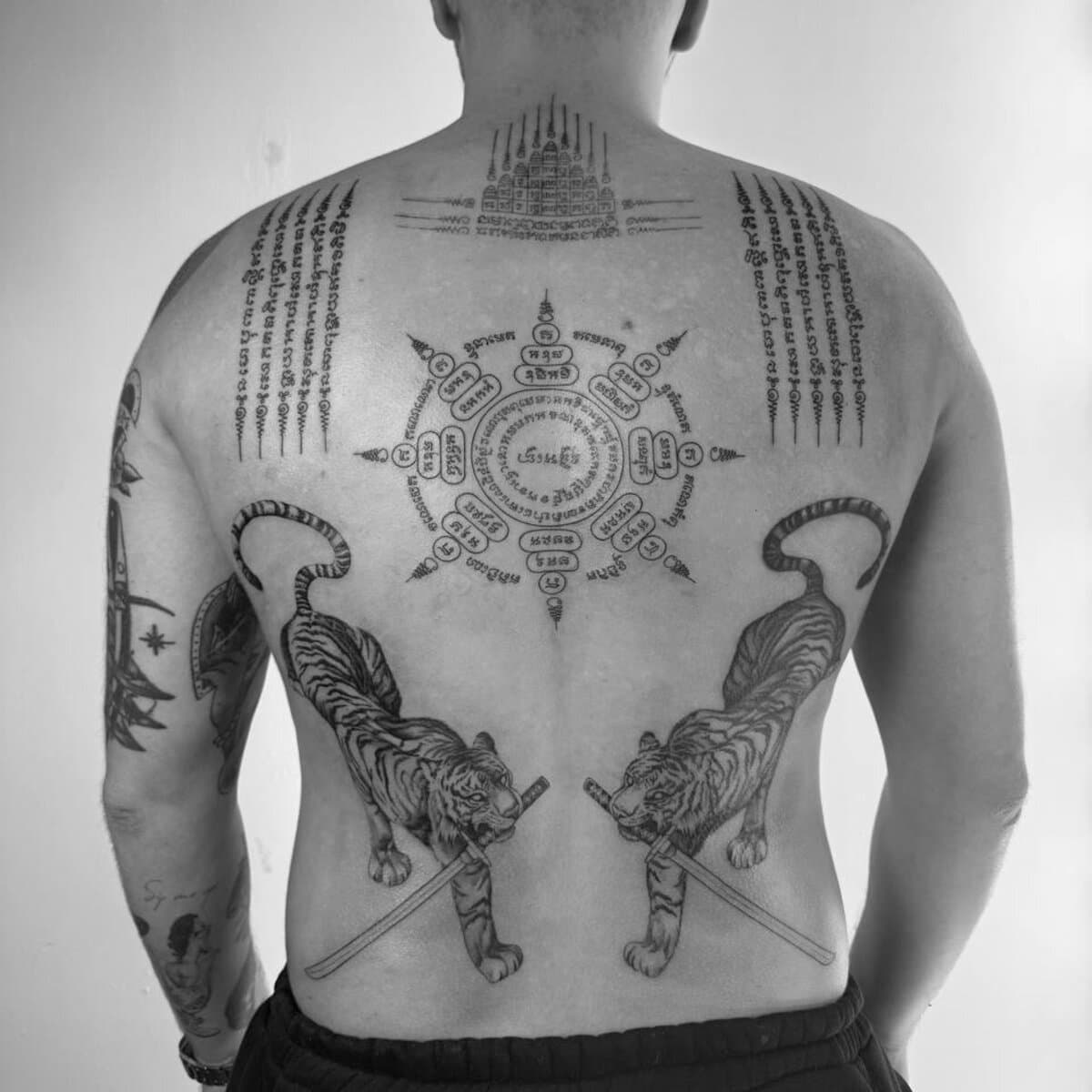 Tattoo aging — Kisha Tattoo München